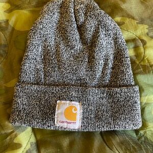 Heather Grey Carhartt Beanie Winter Hat